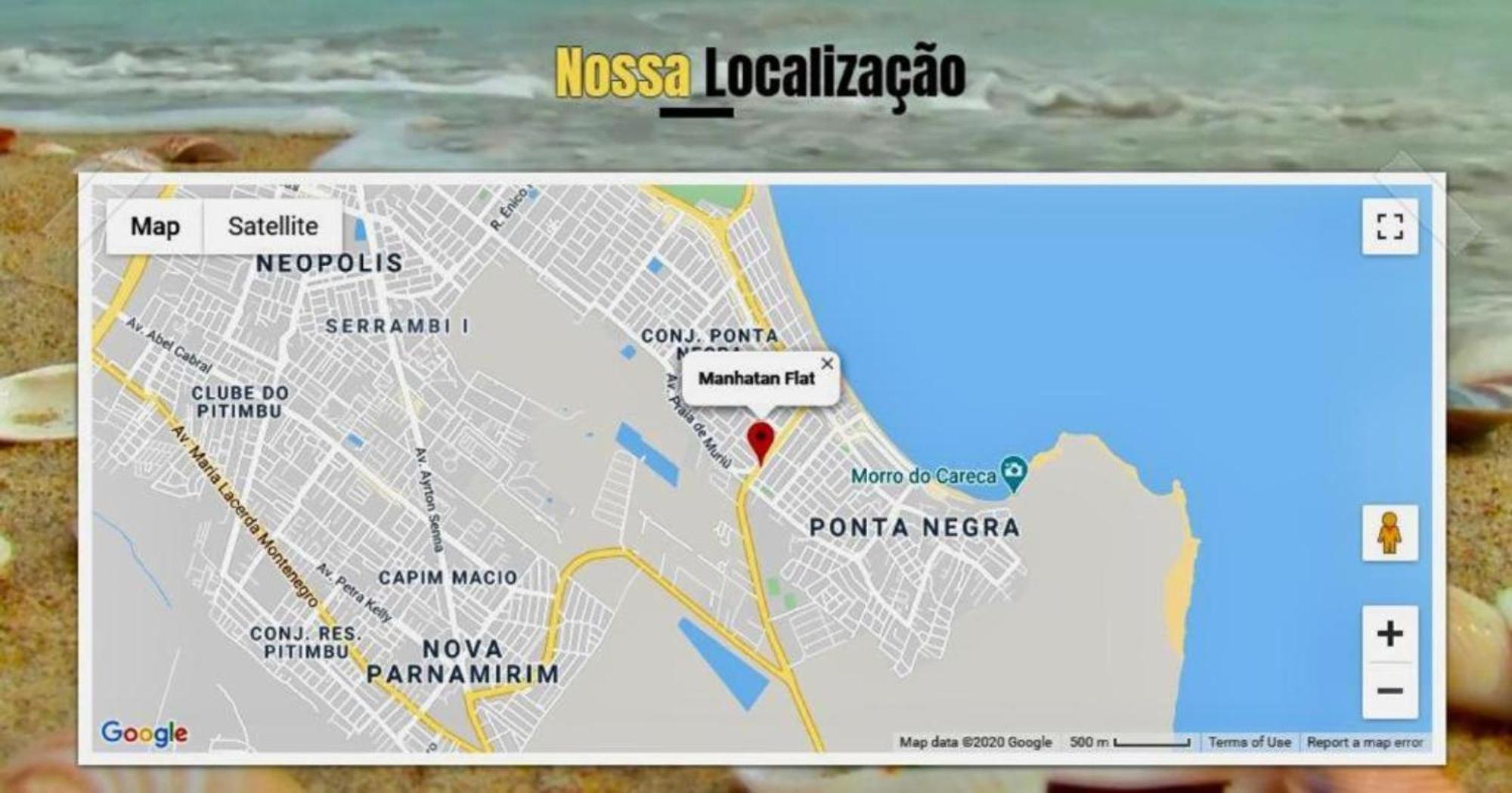 Aconchegantes Flats, 1 E 2 Qtos, Em Ponta Negra Apartment Natal Luaran gambar